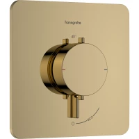 Термостат для душа Hansgrohe Ecostat Comfort Q 33712990 встраиваемый, золотой