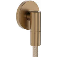 Подключение для душевого шланга Hansgrohe FixFit Fine S 28882140 бронза