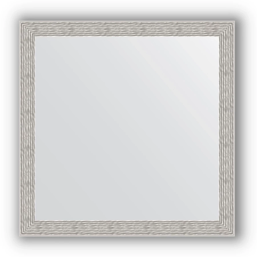 Зеркало 61x61 см волна алюминий Evoform Definite BY 3134