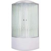 Душевая кабина 90x90x215 см Deto L990GM интимато