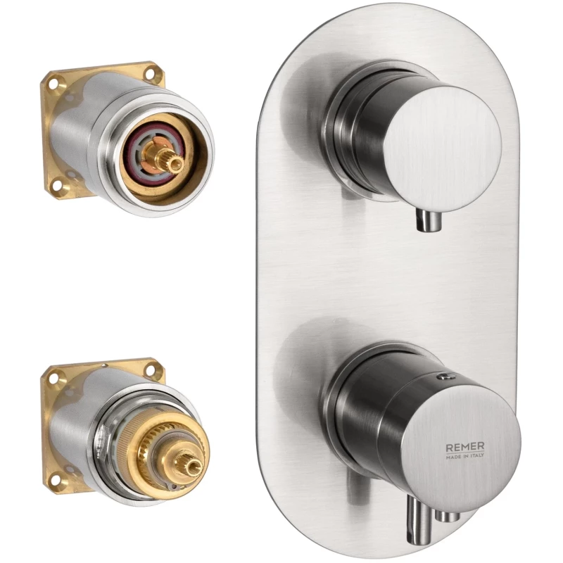 Термостат для ванны Remer Minimal NT92KBNP Термостат для ванны Remer Minimal NT92KBNP