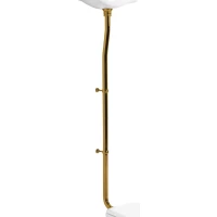 Сливная труба для высокого бачка (труба из 3 частей) Kerasan Waldorf 757391 золотой