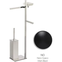 Комплект для туалета Stil Haus Urania U21m(23) напольный, черный матовый