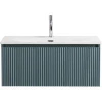 Тумба под раковину BelBagno Uno UNO-800-1C-SO-AO 80 см, подвесная, голубой матовый