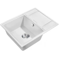 Кухонная мойка Milacio Navarra 65 белый MC.77062