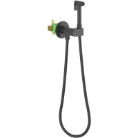 Гигиенический душ Timo Caisa 9137/03SM CoolStart, со смесителем, черный матовый