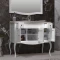 Комплект мебели белый матовый 100 см со столешницей Opadiris Лаура - 5