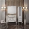 Комплект мебели белый матовый 100 см со столешницей Opadiris Лаура - 3
