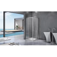 Душевой уголок 90x90 см Good Door Idea CR-90-C-CH прозрачное