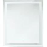 Изображение товара зеркало 80x80 см белый глянец bellezza фабио 4610613040001
