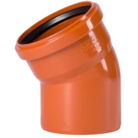 Отвод 125 х 30° Ostendorf KGB 221210