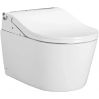 Электронный унитаз-биде подвесной Toto RP CW542EY + TCF801CG#NW1 безободковый, с сиденьем микролифт, белый