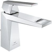 Смеситель для раковины Grohe Allure Brilliant 24397000 с донным клапаном, хром