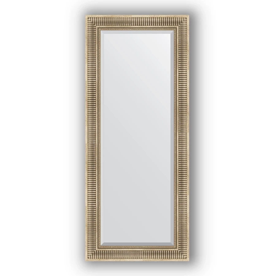 Зеркало 62x147 см серебряный акведук Evoform Exclusive BY 1268 зеркало 99x174 см вензель серебряный evoform exclusive g by 4422