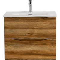 Тумба под раковину BelBagno Marino Rovere Rustico MARINO-CER-MINI-600-2C-SO-RR-P 59,6 см, подвесная, дуб Rustico