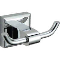 Крючок Savol 95 S-009554 двойной, для ванны, хром