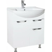 Тумба белый глянец 64 см Bellezza Альфа 4638810090018