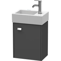 Тумба графит матовый 36,4 см Duravit Brioso BR4049R1049