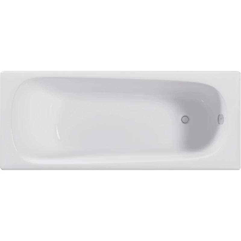Ванна чугунная Delice Continental DLR230644 165x70 см, белый