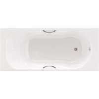 Ванна чугунная BLB Asia S498074T2000000RN 170x75 см, с ручками, белый