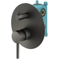 Смеситель для ванны Plumberia Selection IXO KIT1901GR встраиваемый, графит