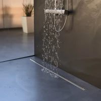 Душевой трап (лоток) Paini Slim Line CH700SL 70 см, с решеткой, 2 в 1 под плитку, хром