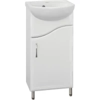 Тумба белый глянец 43 см Style Line Эко Волна ЛС-00000094