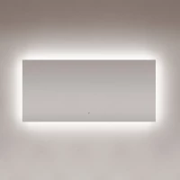 Зеркало Sancos Square SQ1600 160x80 см, с LED-подсветкой, сенсорным выключателем, диммером