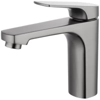 Смеситель для раковины Wonzon & Woghand WW-A40492-BGG темный графит матовый