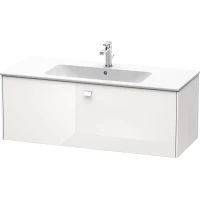 Тумба белый глянец 122 см Duravit Brioso BR400402222