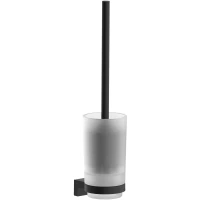 Ёршик Hansgrohe AddStoris S 41782670 настенный, черный матовый