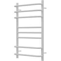 Полотенцесушитель электрический Point Сатурн П8 PN90858W 800x532, диммер правый, белый матовый