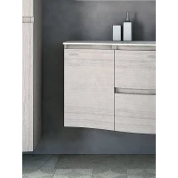 Шкаф одностворчатый 34x55 см Rovere Sbiancato L Cezares Vague 54849