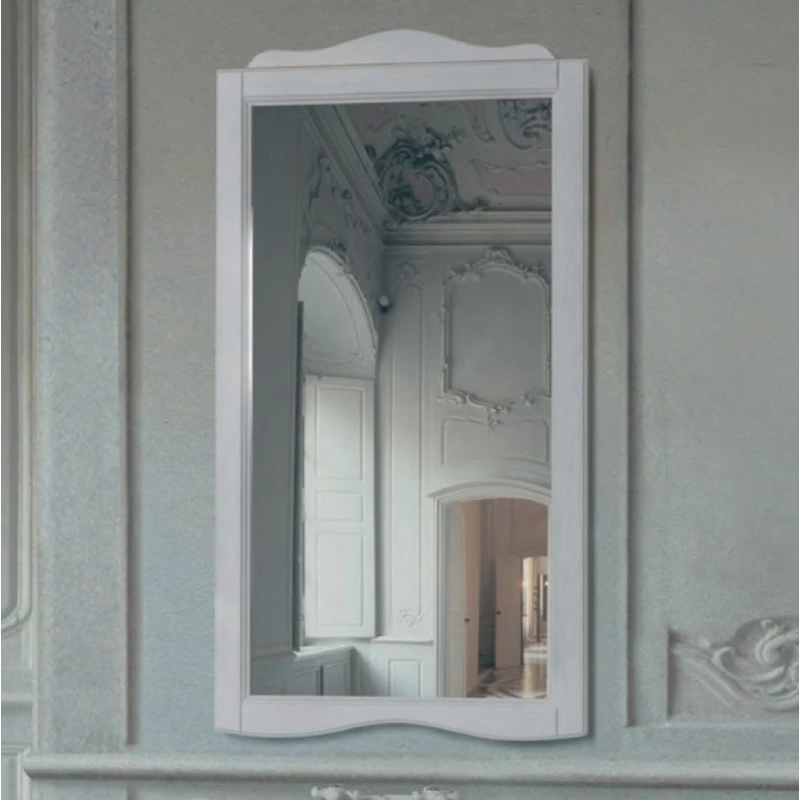Зеркало 63x110 см белый матовый Tiffany World Veronica VerSP63bipuro
