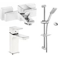 Комплект смесителей E.C.A Tiera 104802469EX + 104808989EX + 102146029EX