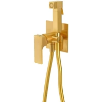 Гигиенический душ Remer Absolute AU65BG со смесителем, золотой матовый