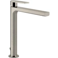 Смеситель для раковины Gessi Via Manzoni 38604#149 с донным клапаном, никель матовый