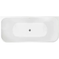 Акриловая ванна Royal Bath Riva RB610400GR 180x80 см, белый