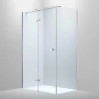 Душевой уголок 120x90 см Black & White Stellar Wind 708900L прозрачное