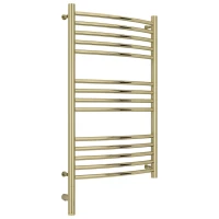 Полотенцесушитель электрический 800x500 шампань МЭМ левый, перемычка выгнутая Сунержа Богема 3.0 020-5802-8050