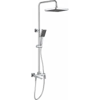 Душевая система Frap F2484 320x220 мм, со смесителем, хром