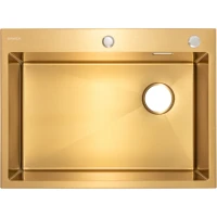 Кухонная мойка ORINZA ORS.680.505.DR.GOLD 68x50,5 см, золотой