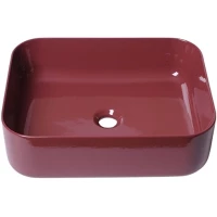 Раковина-чаша Plumberia Selection IXO XO5038MG 50x38 см, накладная, бордовый глянец