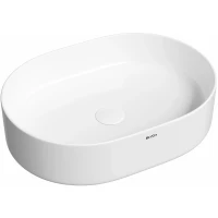 Раковина-чаша Bond Oval S51-500 50x36,5 см, накладная, белый глянец