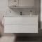 Комплект мебели белый глянец 101 см Sancos Libra LB100W + CN7003 + Z1000 - 2