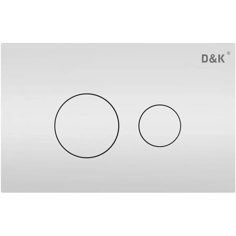 Смывная клавиша D&K Venice белый DB1029016