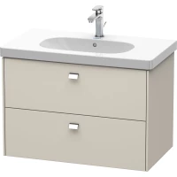 Тумба тауп матовый 82 см Duravit Brioso BR414601091