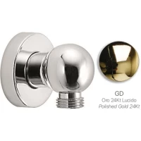 Подключение для душевого шланга Emmevi C06908/OR золотой