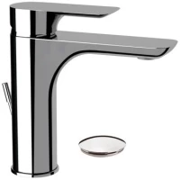 Смеситель для раковины Remer Infinity I10 с донным клапаном, хром