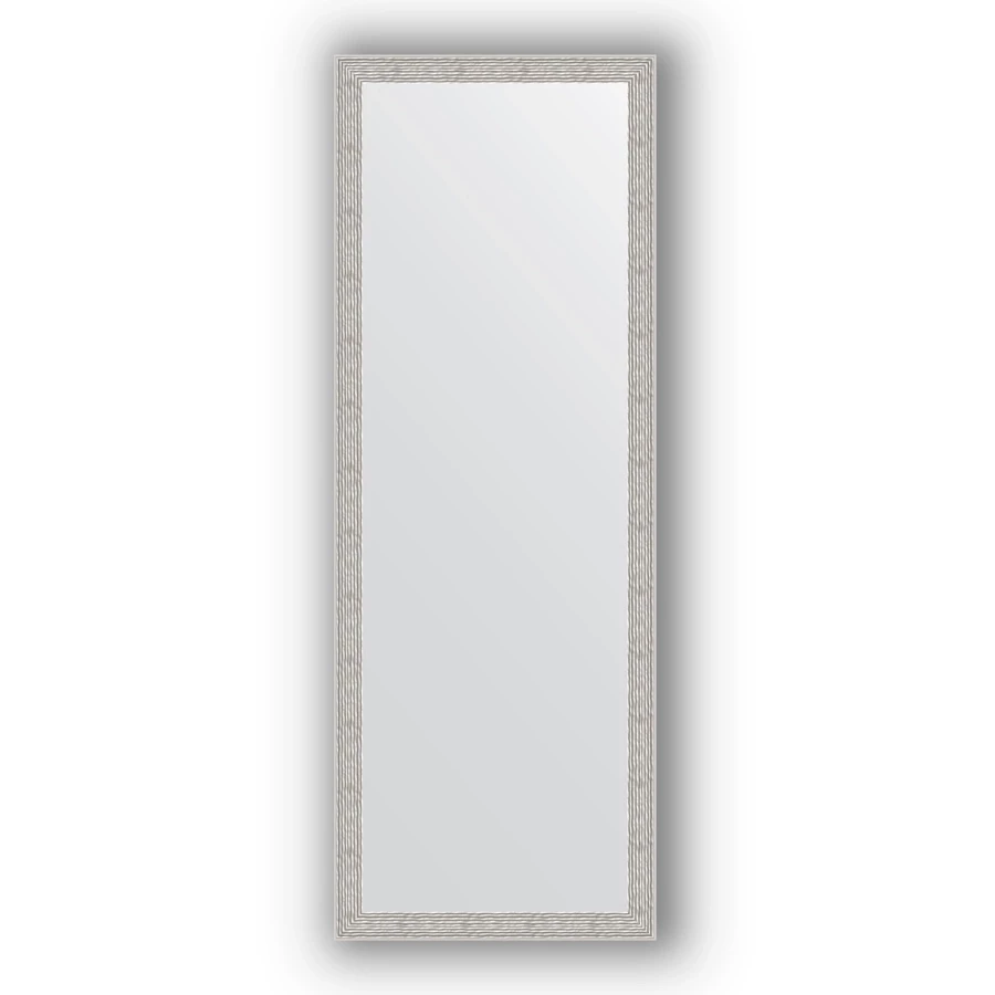 Зеркало 51x141 см волна алюминий Evoform Definite BY 3102 зеркало шкаф style line панда волна 60 с подсветкой белый 4650134470383